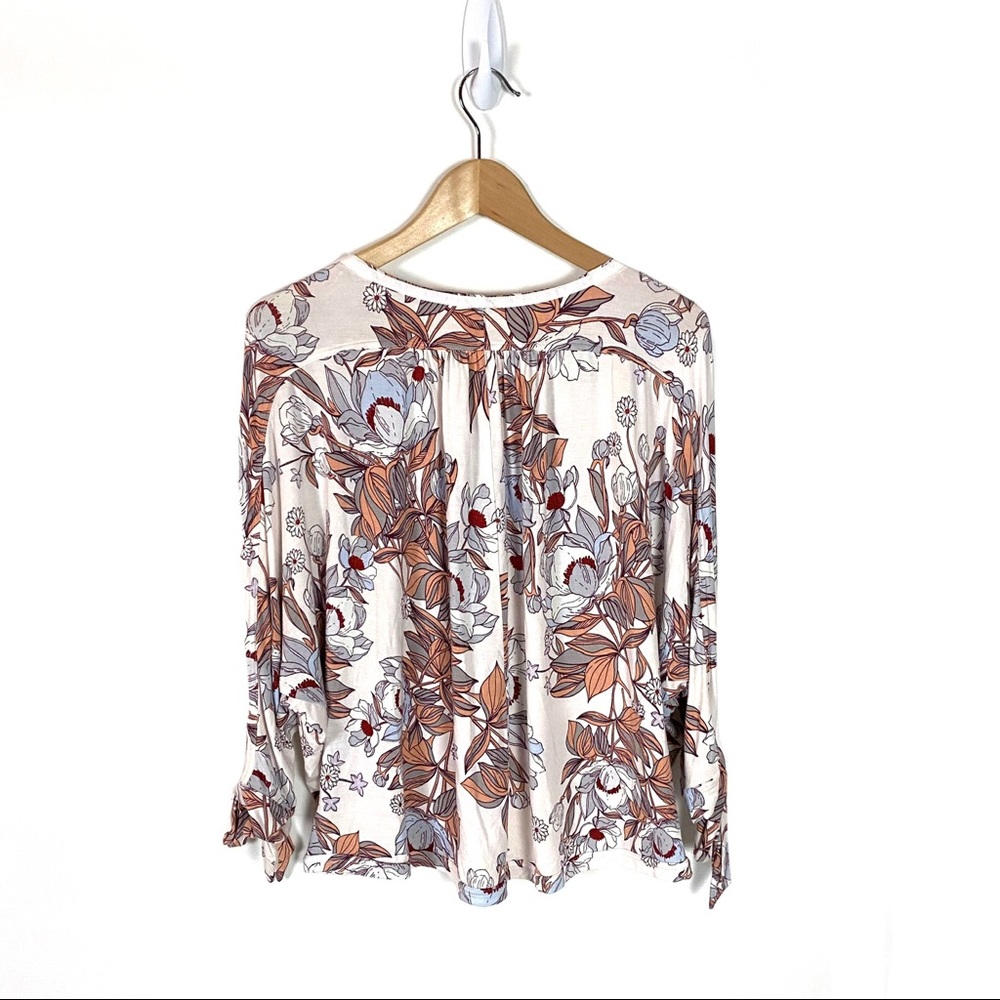 Free People Floral Dolman Keepin On Blouse - Picture 7 of 9
